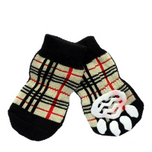 Pet Knit Dog Socks Cat Socks With Rubber Anti-slip Reinforcement Dog Paw Protector For Small Dogs Cats